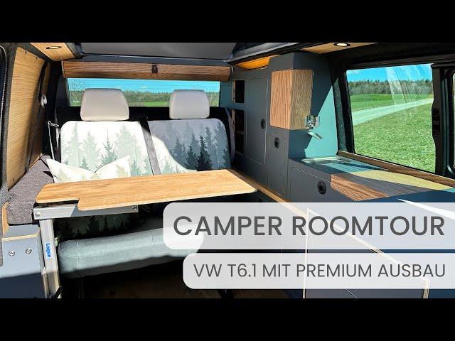 Roomtour im babum Camper -  VW T6.1 Campervan mit Premium Komplettausbau