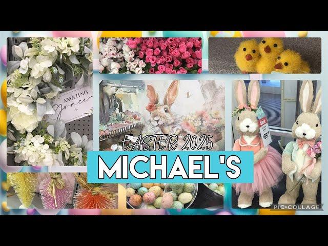 MICHAEL’S EASTER DECOR 2025/AFFORDABLE FINDS /40% OFF!/SHOP WITH ME!