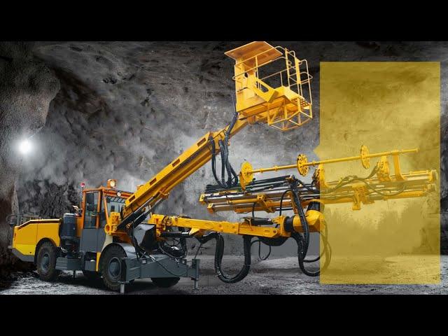 On-site recording of the rig during tunnel construction#machine #tunnel #mining