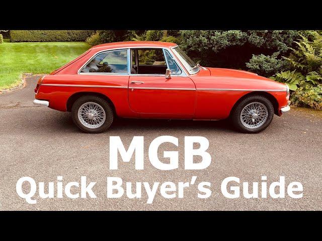 MGB Buyer's Guide