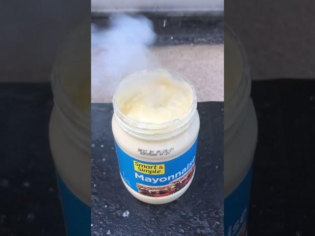 Lava Cube vs Mayonnaise