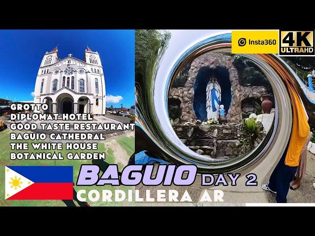 3 DAYS in BAGUIO, Day 2 #cordillera #insta360 #philippines