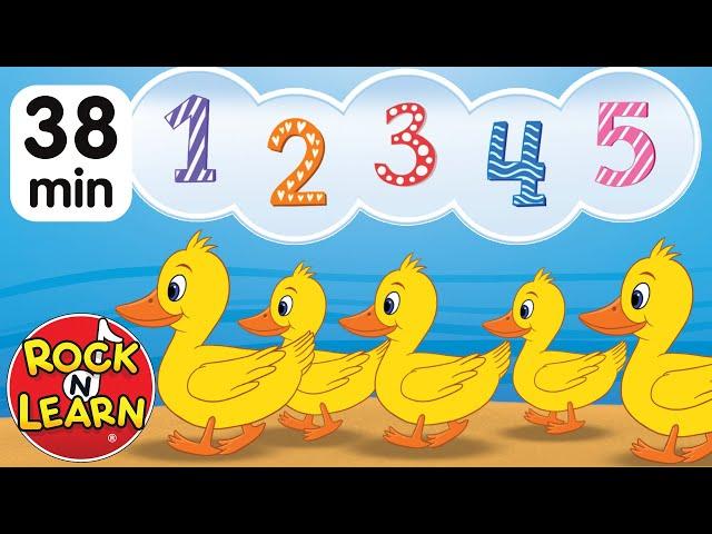 Five Little Ducks & More Preschool Songs with Lyrics | Rock 'N Learn