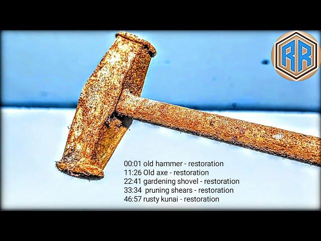 Lot of Amazing Restoration Videos || Old Hammer - Restoration and Customization.