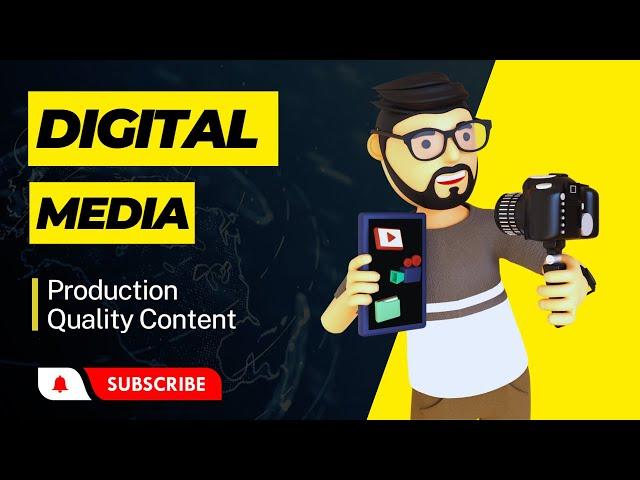 Introduction to Digital Media Production: A Beginner's Guide to Creating Engaging Content