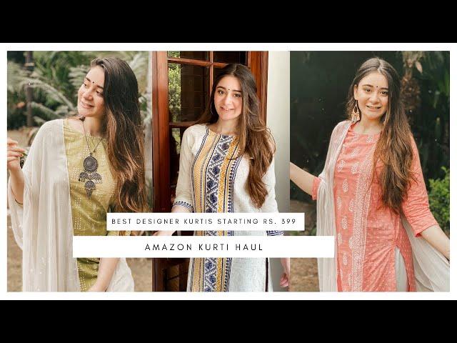 AMAZON Designer Kurti Haul | Online Designer Kurtis | Amazon Kurti Haul |Online Kurti Shopping Haul