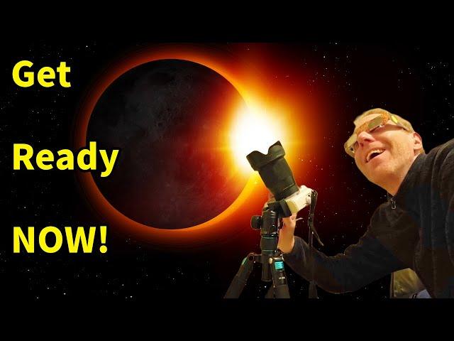 Don't miss it! TOTAL SOLAR ECLIPSE, All MY PLANS, tips and tricks - Flying in from Japan!