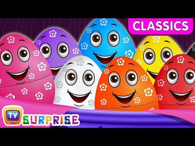 ChuChu TV Classics - Learn Wild Animals & Animal Sounds | Surprise Eggs Toys | Learning Videos