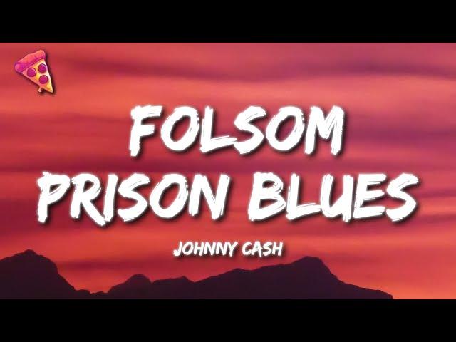 Johnny Cash - Folsom Prison Blues (Lyrics)