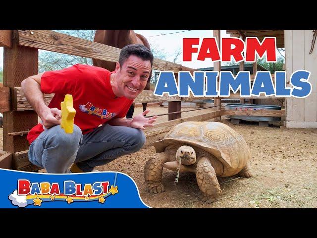 Learn About Farm Animals  Part 1| Learning  Videos for Kids | Baba Blast!