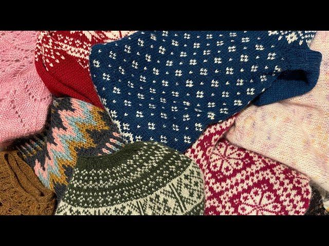 The Seattle Stitcher • All the Sweaters I Have Ever Knit