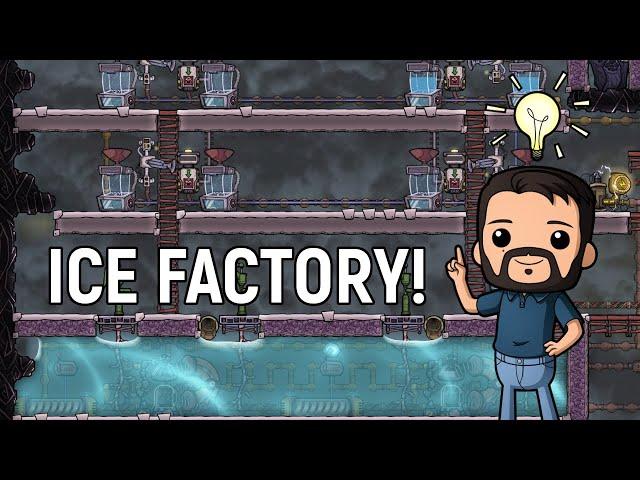 Ice factory with automation and shipping | Ep 13 | ONI - Frosty - Ceres