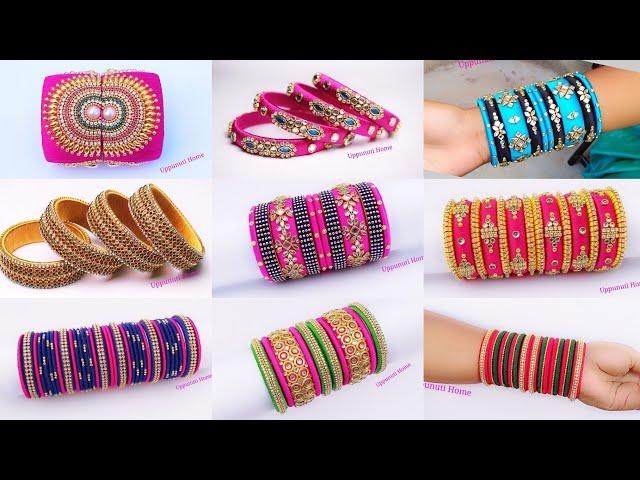 Silk Thread Bangles Collections | Silk Thread Bangles Sets | Latest Bangles Designs | uppunutihome