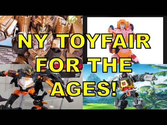 NEW YORK TOY-FAIR 2025 TRANSFORMERS REVEALS AND TOY NEWS