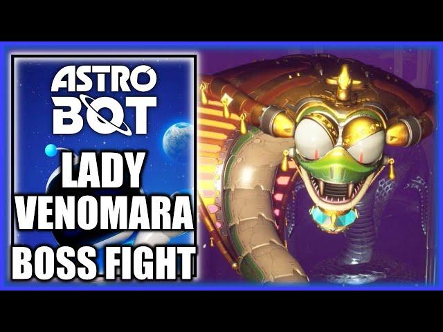 Astro Bot - Lady Venomara Boss Fight - Serpent Starway