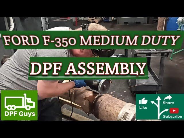 #FORDF-350 #ATLANTAGEORGIA  DPF ASSEMBLY