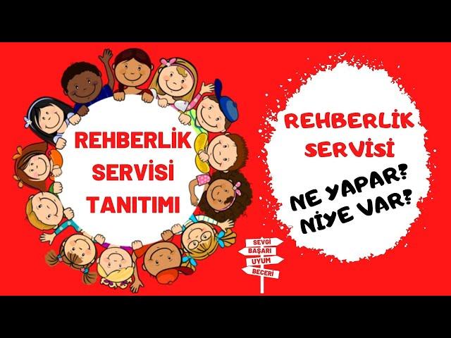 Rehberlik Servisi Tanıtımı (Hem Eğlenceli hem Dikkat çekici)