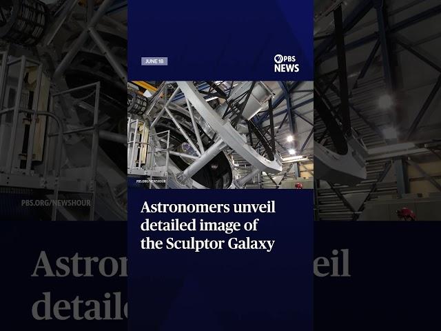 Astronomers unveil detailed image of the Sculptor Galaxy
