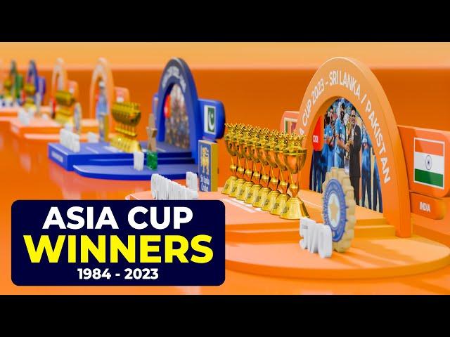 Asia Cup Winners List From 1984 to 2023