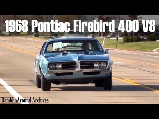 1968 Pontiac Firebird 400 V8 - RamblinAround Archives #Pontiacfirebird #musclecar