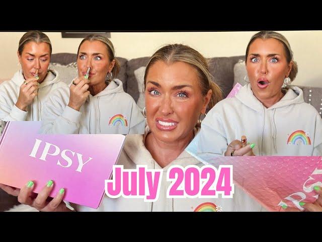 IPSY JULY 2024 BOXYCHARM BY IPSY UNBOXING  | IPSY GLAMBAG UNBOXING | HOTMESS MOMMA MD