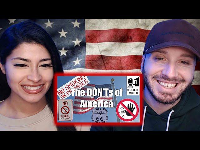 British Couple Reacts to The DON'Ts of Visiting The USA