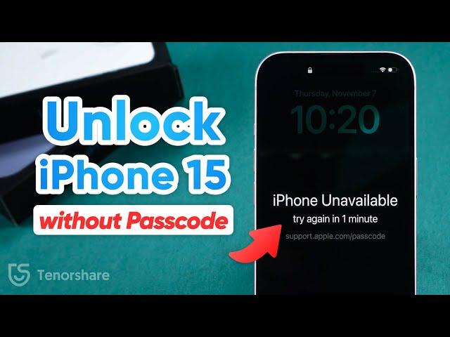 3 WAYS How to Unlock iPhone 15/15 Plus/15 Pro/15 Pro Max without Passcode 2025