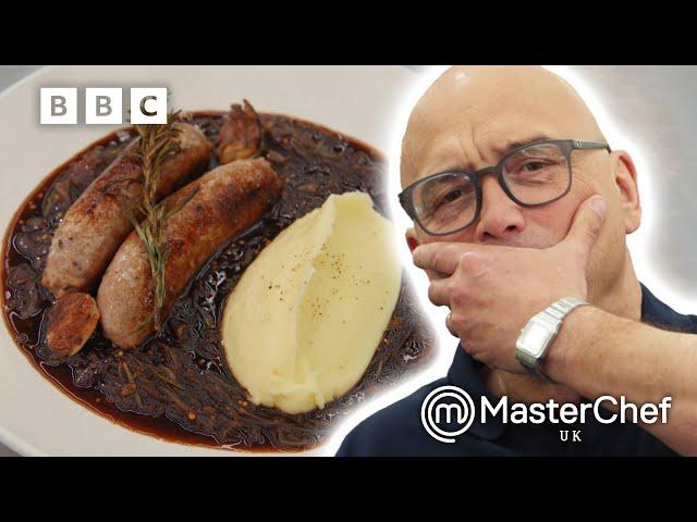 Gregg Wallace Is In Awe Over Marcus Wareing's Bangers & Mash! | MasterChef UK