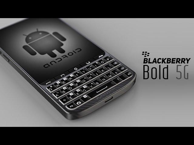 BlackBerry Bold 5G (2022) Dark Temptation Edition!