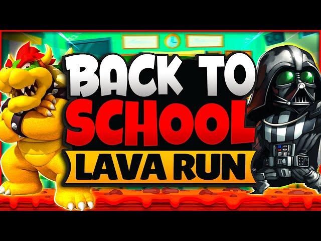 Back to School Run Challenge ️ The Floor is Lava ️ Brain Break Chase ️ Just Dance