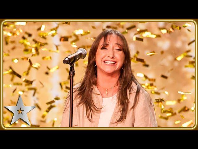 Sydnie Christmas wins GOLDEN BUZZER with beautiful cover of 'Tomorrow' | Auditions | BGT 2024