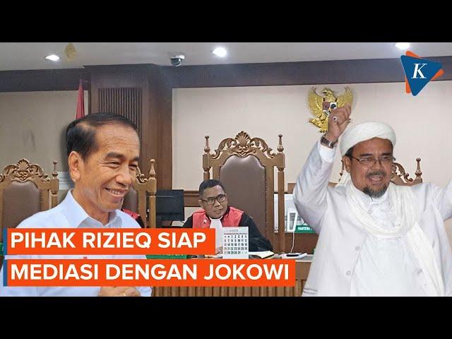 Pihak Rizieq Siap Mediasi Kasus Gugatan Rp 5.246 T dengan Jokowi