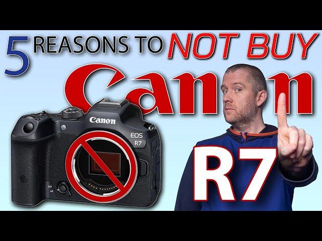 5 WEAKNESSES of the CANON R7 ( BUT I still RECOMMEND IT! )