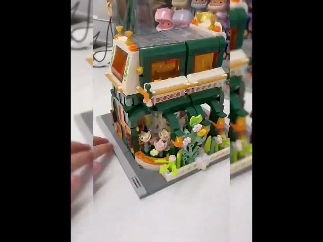 Jaki Block JK2362 [ LED Lighting ] Botanical Garden Flower House Seni Bunga Decoration Brick