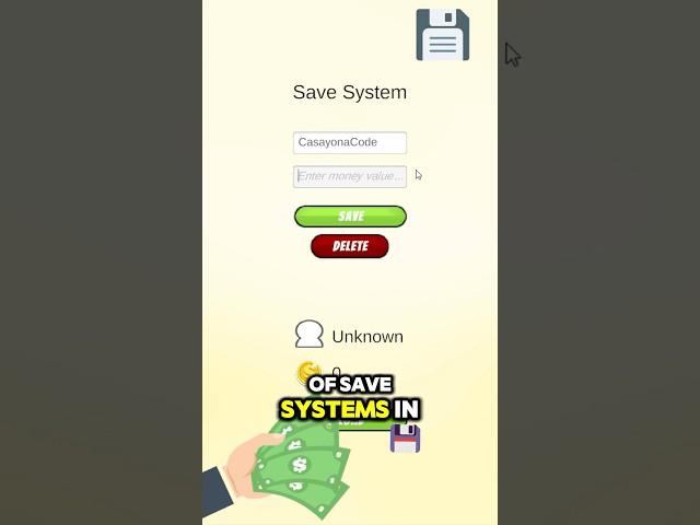 Unity Save System with PlayerPrefs  Easy Save & Load #unity3d