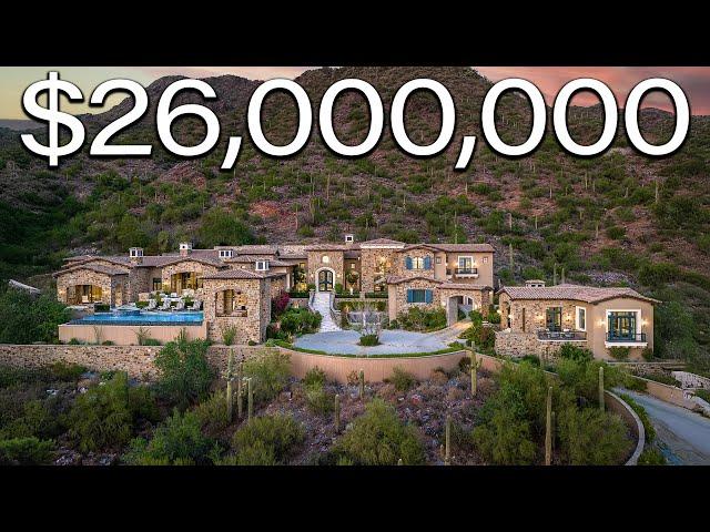 Touring The MOST EXPENSIVE HOUSE In Scottsdale Arizona