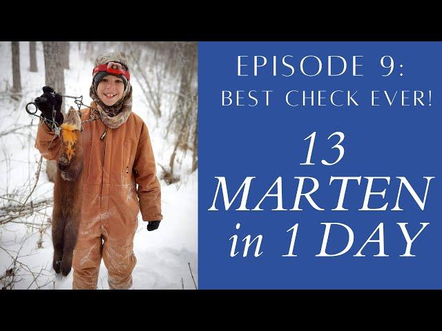 BEST DAY EVER: Hinterland Trapping Episode 9 - Marten Trapping in Northern Alberta Canada