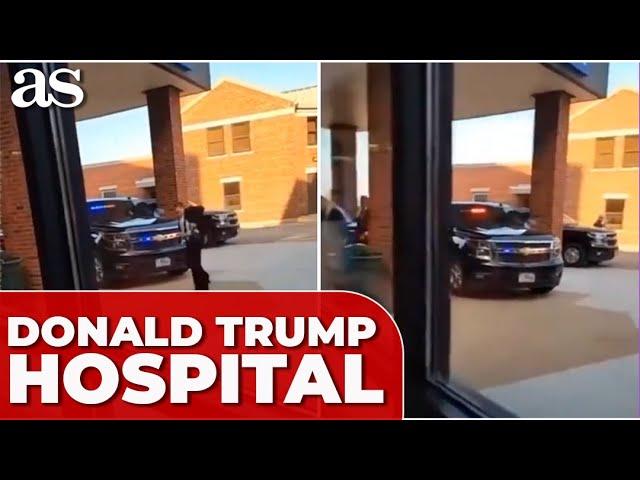 CHAOS in BUTLER ER as TRUMP arrives after being shot; crowd RELIEVED to see him walk