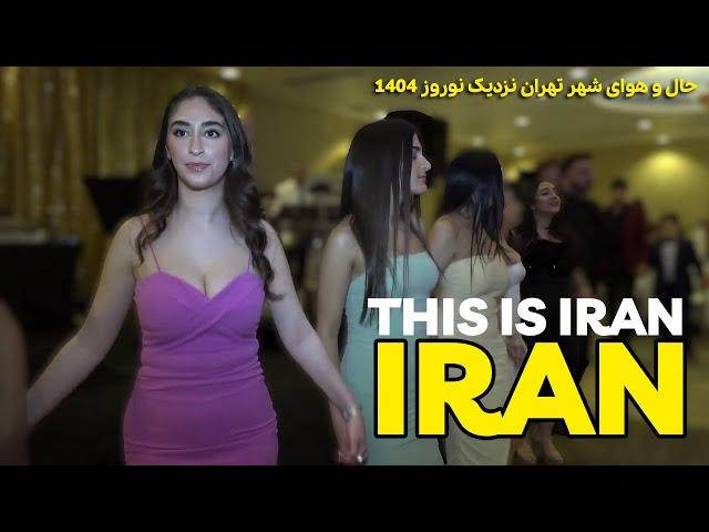 " TEHRAN WALKING " that will show you the REAL IRAN Befor Nowrquz 1404!  | Nowruz 14