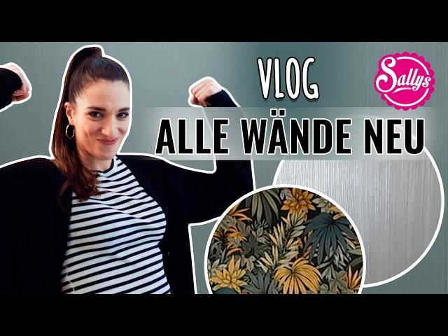 Wohnung Makeover / die beste Wandgestaltung / Schlafzimmer, Bad, Flur / Umzugs Vlog Part 5