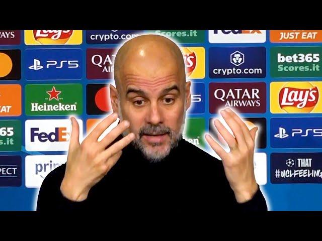 'We’re NOT IN POSITION to talk about winning games IN PLURAL!' | Pep Guardiola | Juventus v Man City