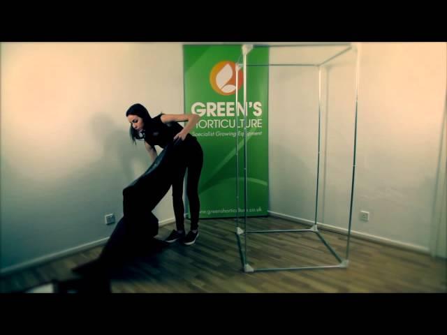 How to Set Up grow tent DR 90 2 | Greens Hydroponics Tutorial