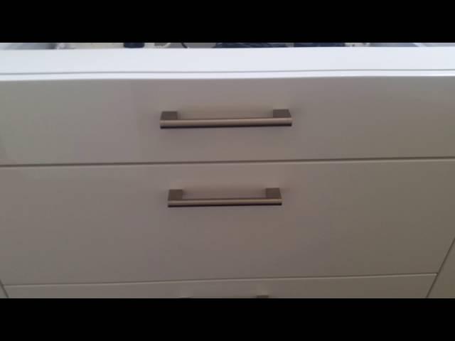 Installing electrical sockets in drawer