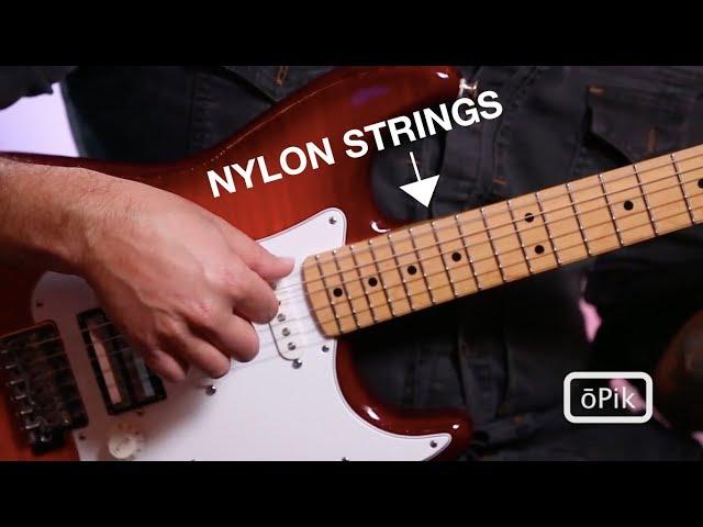 oPik Prototype - Nylon String Strat - Classical Tremelo - Ben Woods