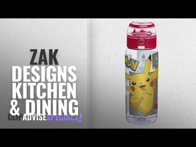 10 Best Selling Zak Designs Kitchen & Dining [2018 ]: Zak Designs Pokemon 25 oz. BPA-Free Wide Mouth