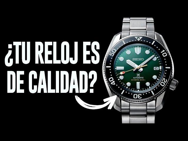 ¿Cómo saber si tu reloj es de calidad?