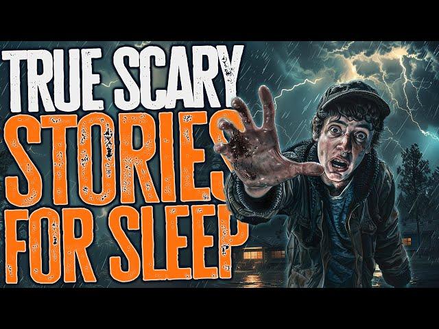 4+ Hours of True Scary Stories for Sleep | with Rain Sounds | Black Screen Compilation