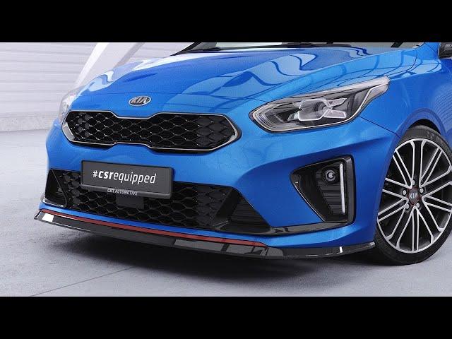 Front Splitter for Kia Ceed (CD) GTㅣCSL422ㅣ@csr-automotive