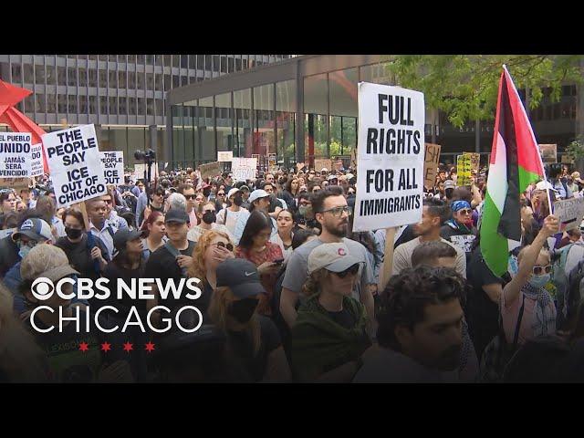 Mayor Johnson discusses ongoing immigrant-rights protests | Full Presser