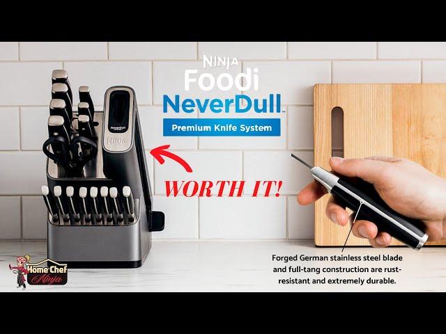 Best Knife Set for Kitchen (Ninja Foodi NeverDull Knives)